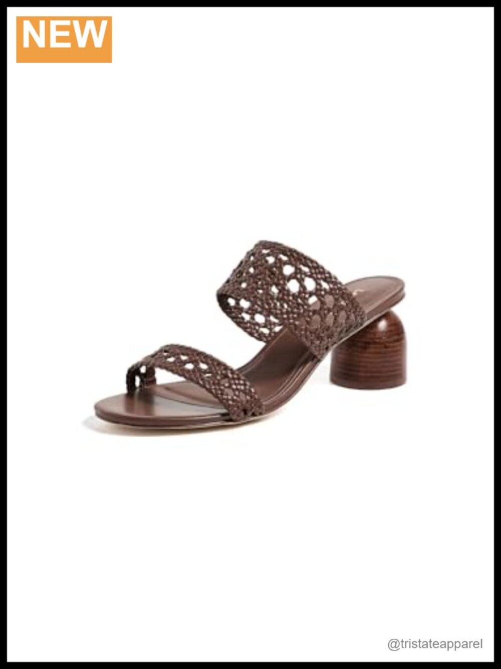 Women's Dew Drop Macrame Leather Sandals Ankle Strap Slip On